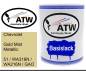 Preview: Chevrolet, Gold Mist Metallic, 51 / WA316N / WA216N / GAO: 1L Lackdose, von ATW Autoteile West.